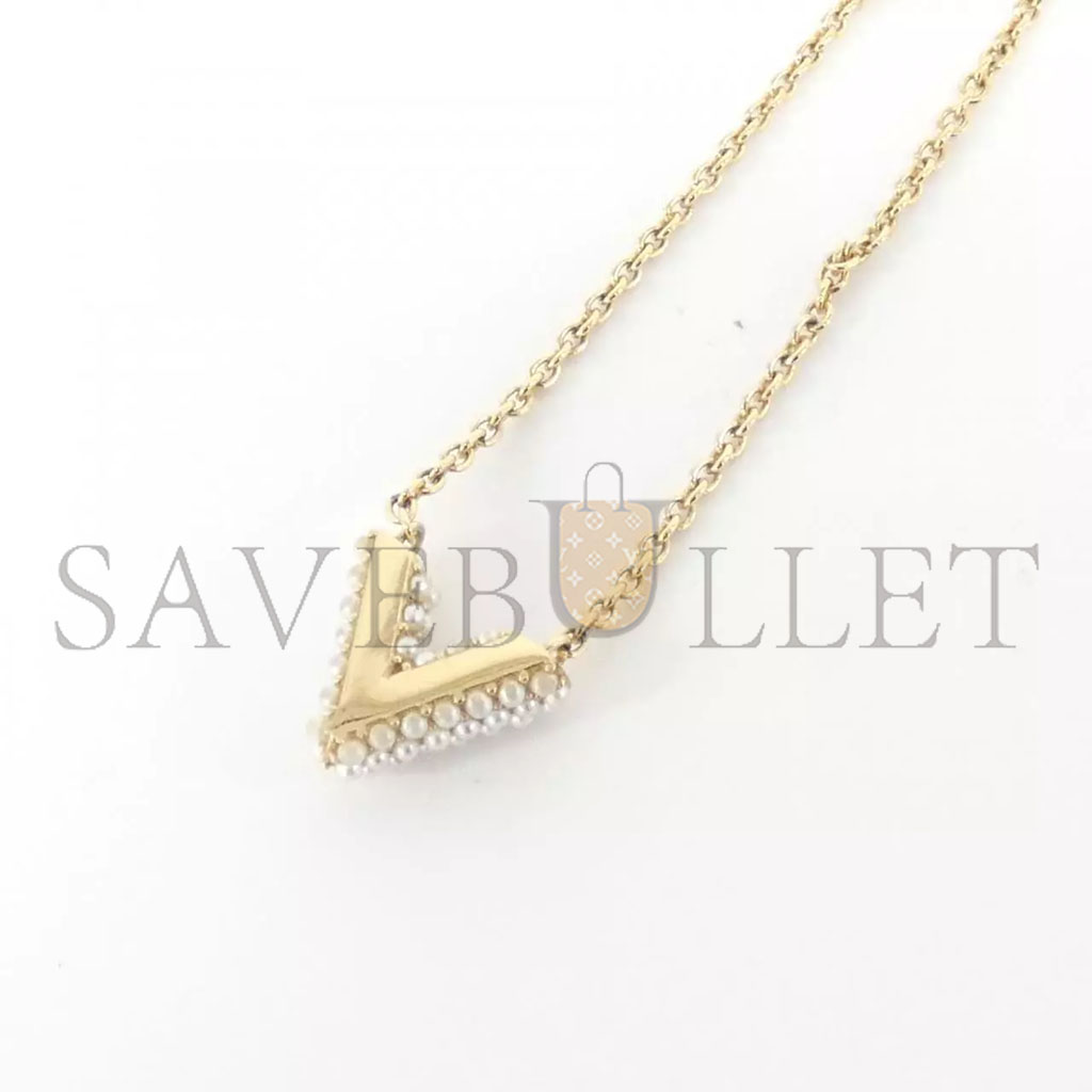l**is V*t*n collier essential v perle necklace m68358